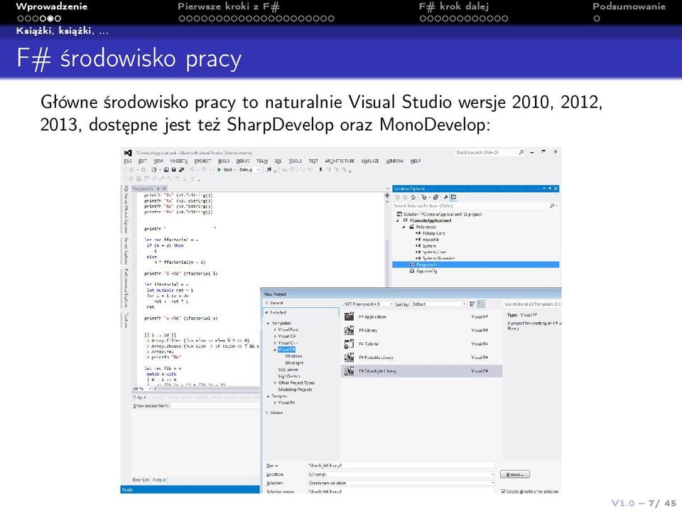 pracy to naturalnie Visual Studio wersje