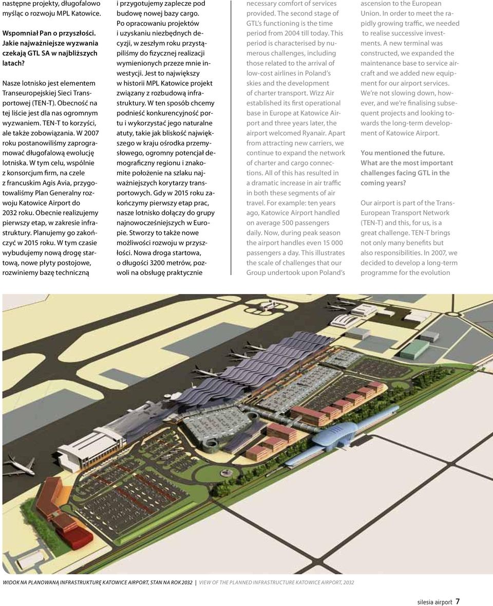 W 2007 roku postanowiliśmy zaprogramować długofalową ewolucję lotniska.