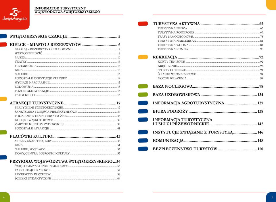 ..17 SNKTURI I MIEJSC PIELGRZYMKOWE...36 PODZIEMNE TRSY TURYSTYCZNE...38 KOLEJKI WĄSKOTOROWE...39 ZBYTKI KULTURY ŻYDOWSKIEJ...39 POZOSTŁE TRKCJE...41 PLCÓWKI KULTURY...43 MUZE, SKNSENY, IZBY...43 KIN.