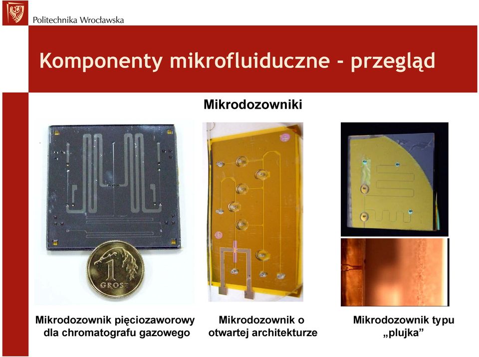 dla chromatografu gazowego Mikrodozownik o