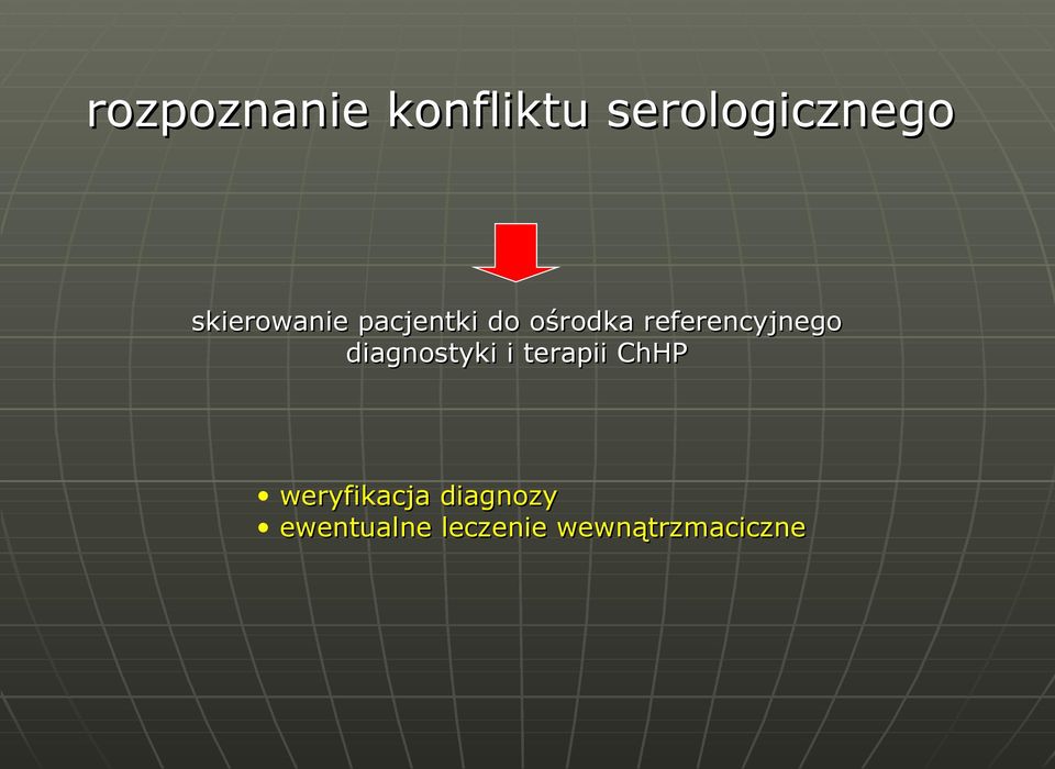 referencyjnego diagnostyki i terapii ChHP