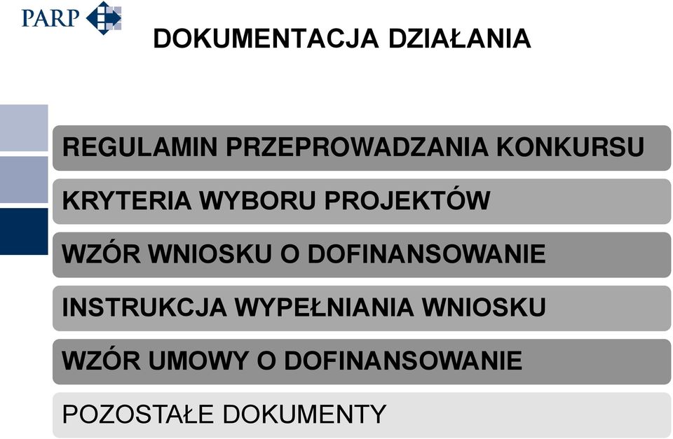 PROJEKTÓW WZÓR WNIOSKU O DOFINANSOWANIE