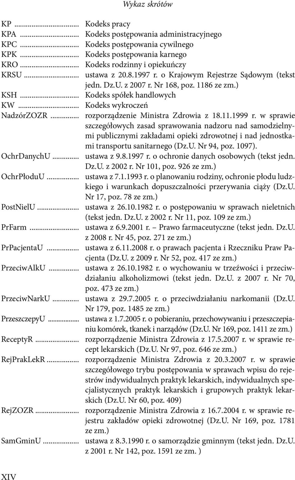 .. rozporządzenie Ministra Zdrowia z 18.11.1999 r.