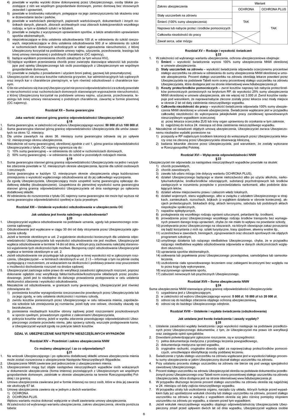 nośnikach danych, planach, zbiorach archiwalnych oraz zbiorach kolekcjonerskich wszelkiego rodzaju, w tym w dziełach sztuki i w biżuterii, 7) powstałe w związku z wyczynowym uprawianiem sportów, a