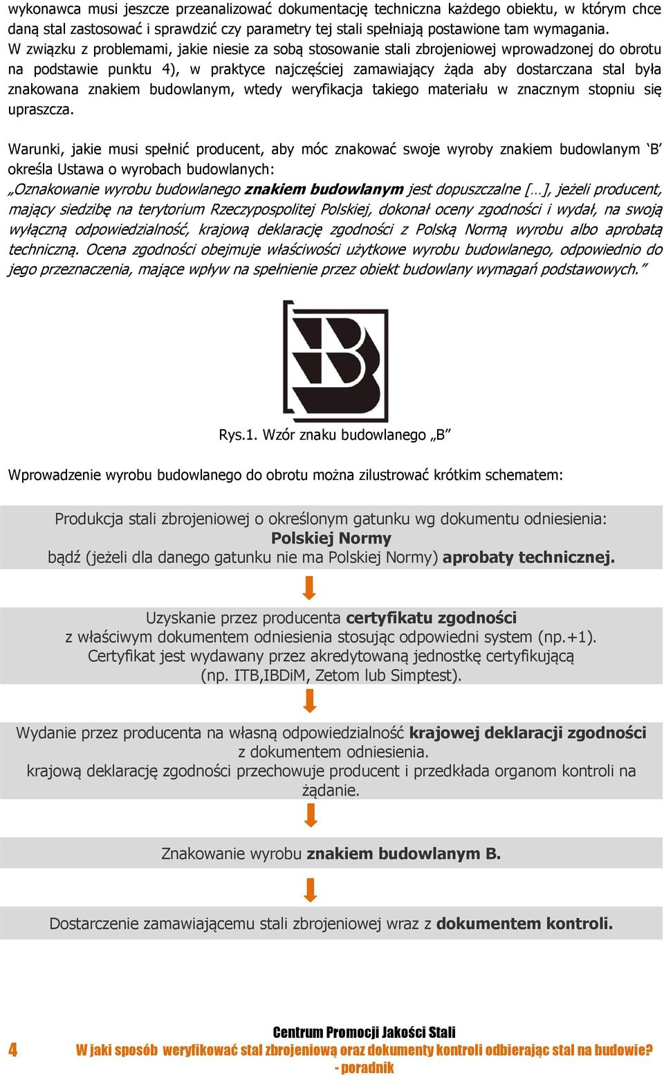 znakiem budowlanym, wtedy weryfikacja takiego materiału w znacznym stopniu się upraszcza.