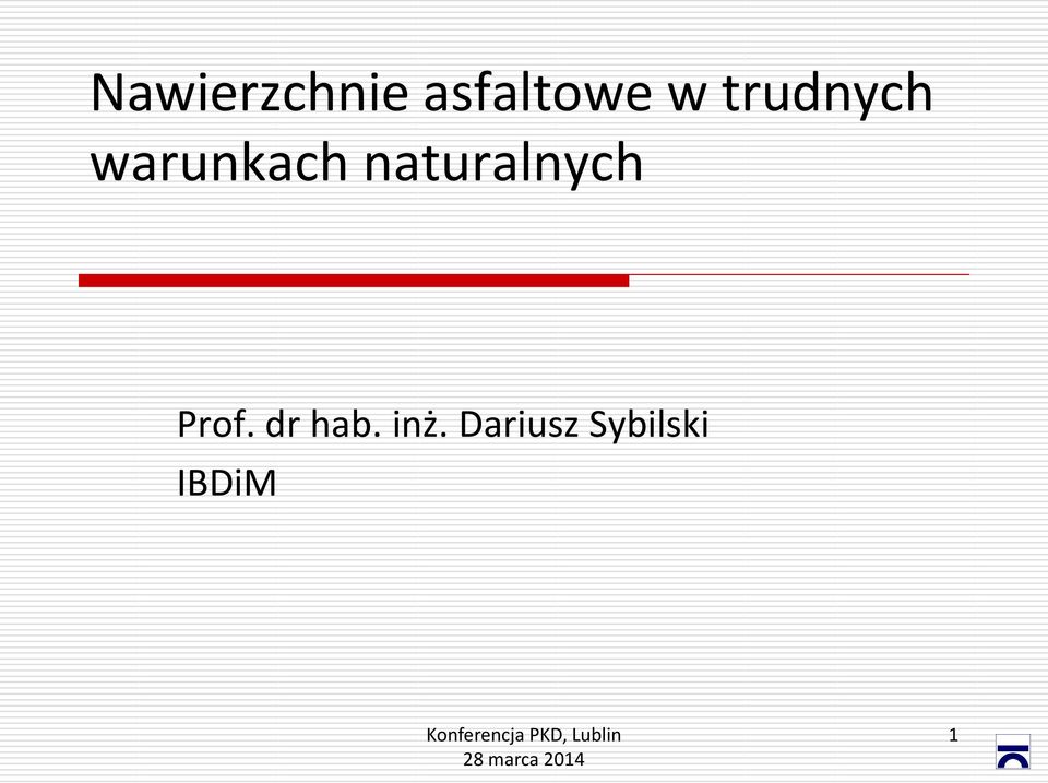 Prof. dr hab. inż.