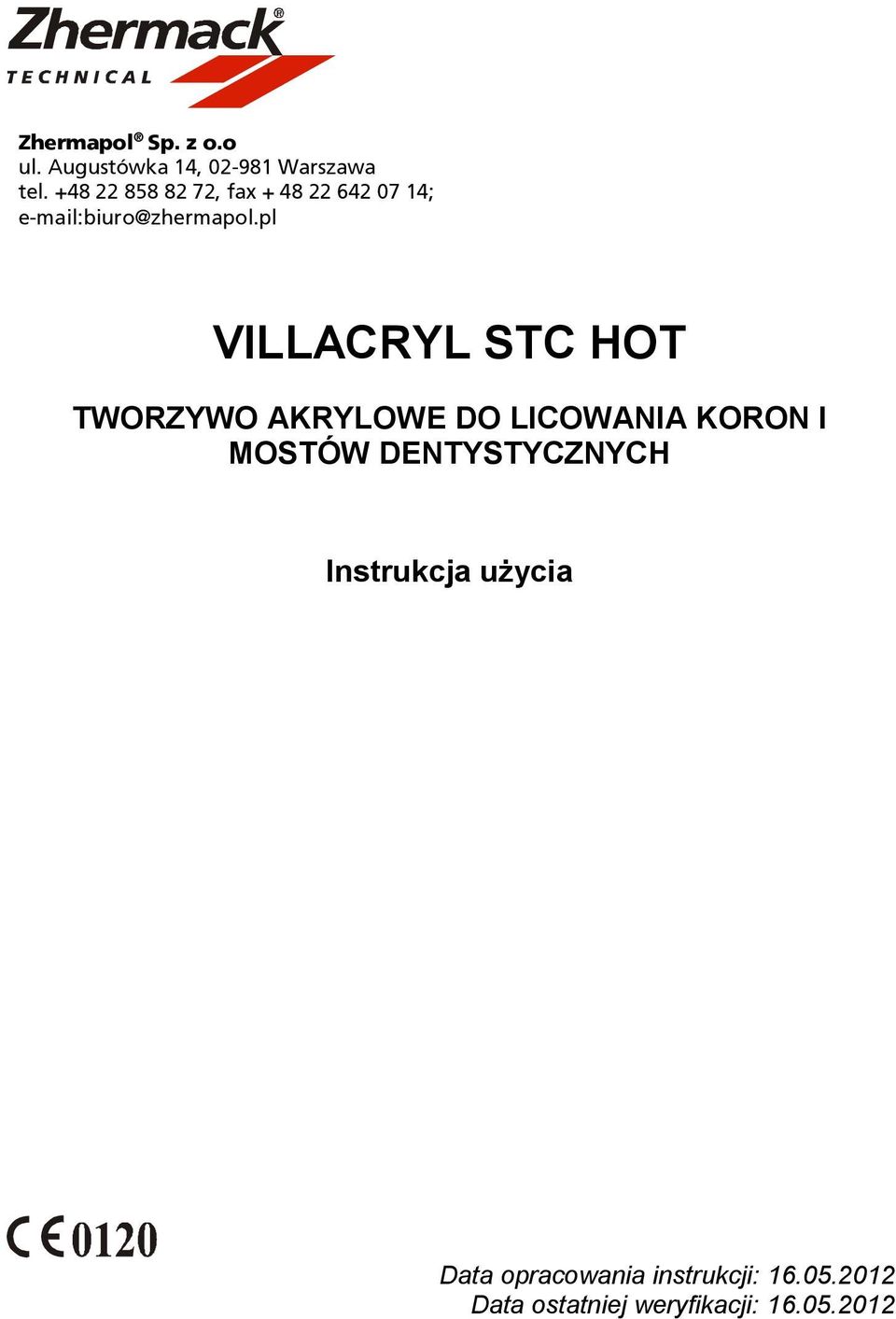 pl VILLACRYL STC HOT TWORZYWO AKRYLOWE DO LICOWANIA KORON I MOSTÓW