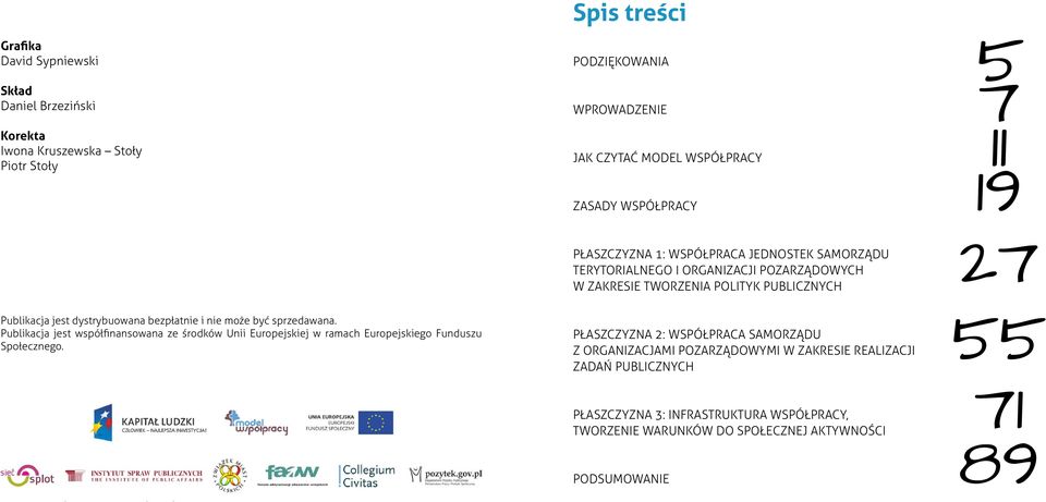 bezpłatnie i nie może być sprzedawana. Publikacja jest współfinansowana ze środków Unii Europejskiej w ramach Europejskiego Funduszu Społecznego.