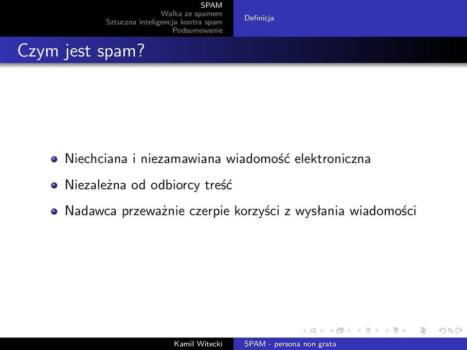 wiadomość elektroniczna Niezależna od