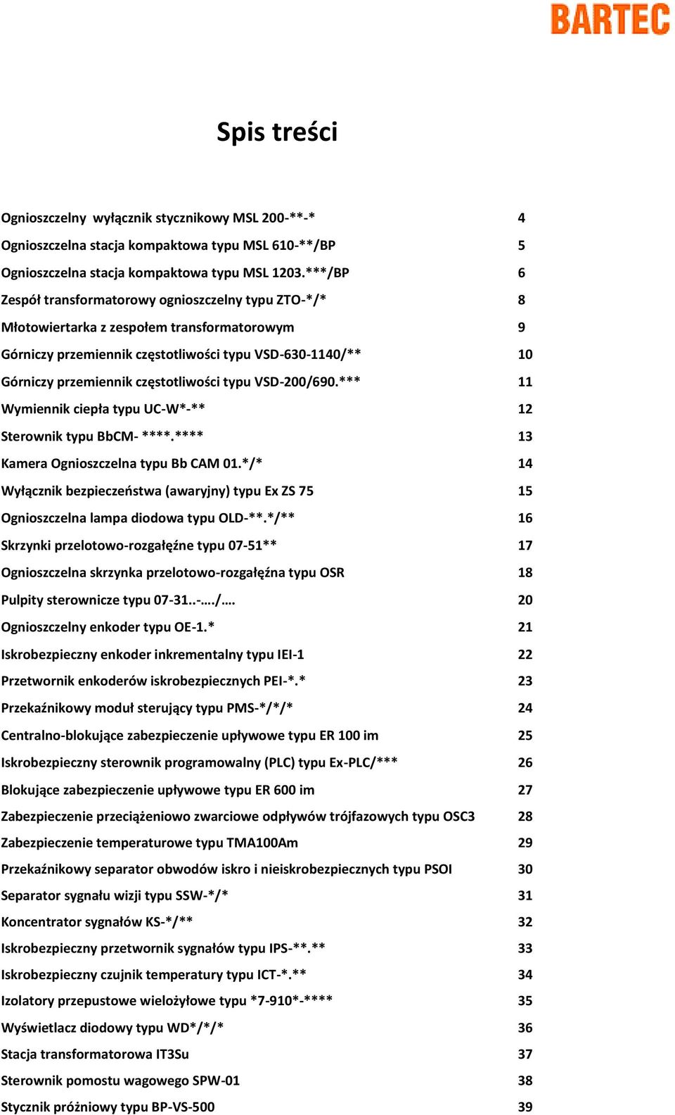 częstotliwości typu VSD-200/690.*** 11 Wymiennik ciepła typu UC-W*-** 12 Sterownik typu BbCM- ****.**** 13 Kamera Ognioszczelna typu Bb CAM 01.