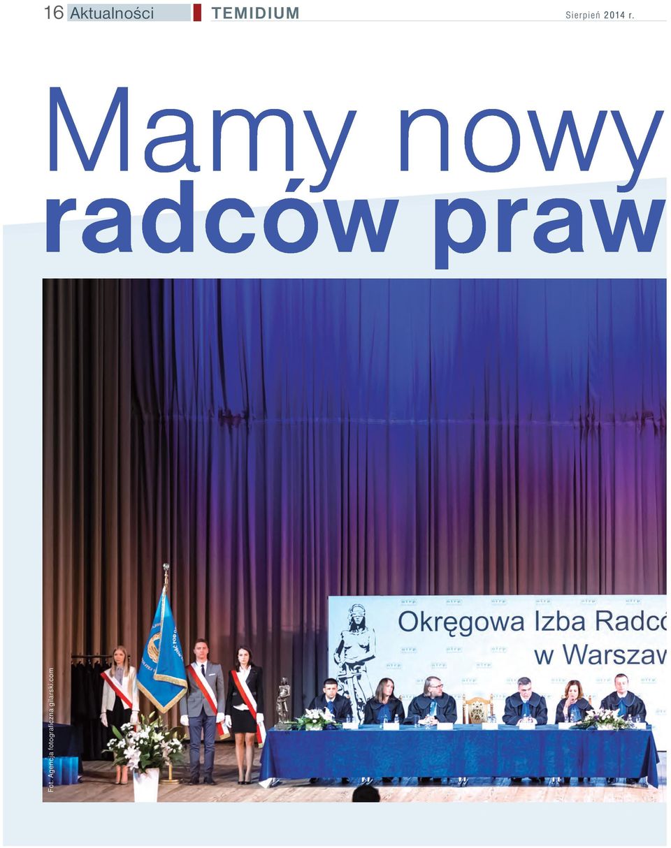 Mamy nowyc radców praw