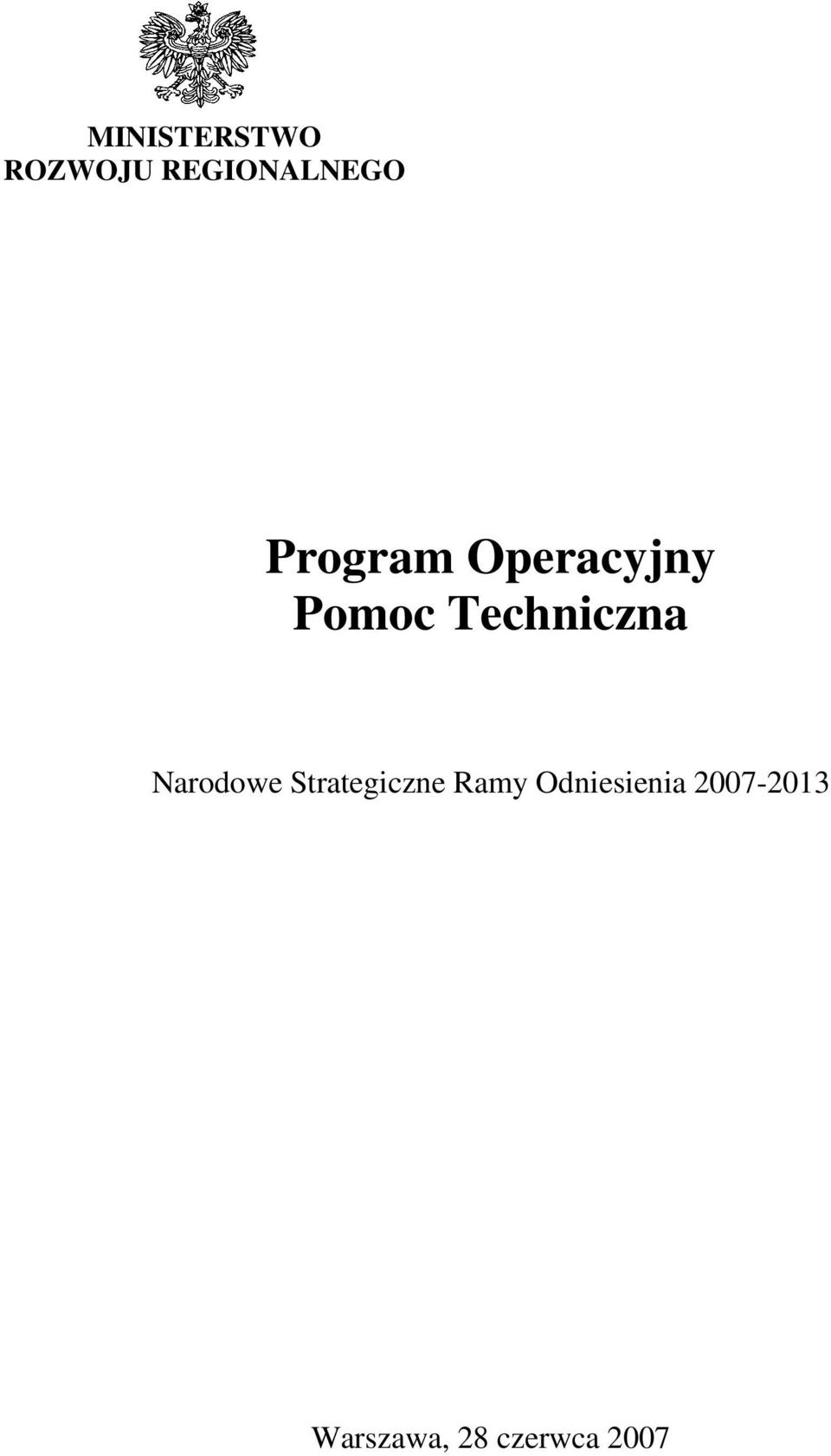 Narodowe Strategiczne Ramy