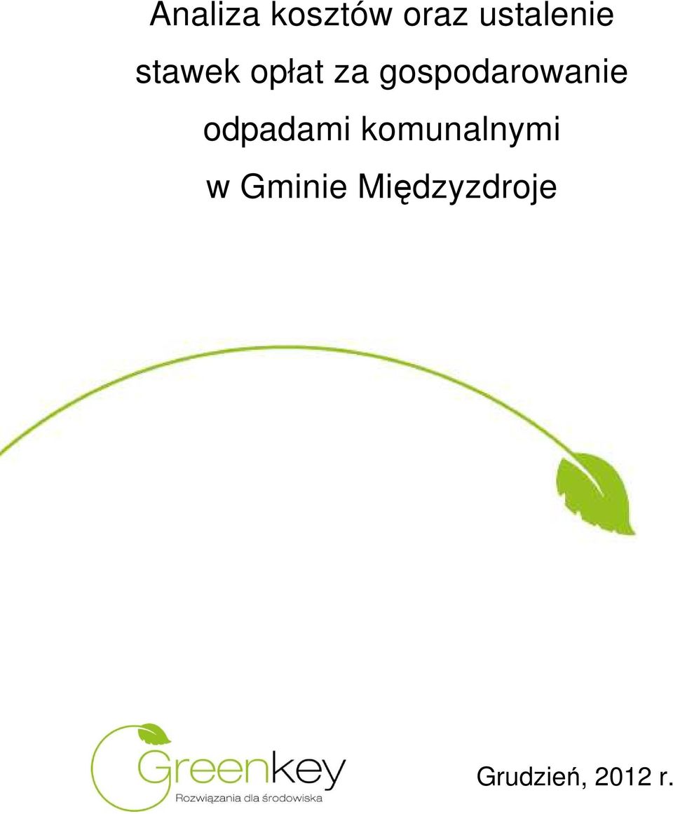 odpadami komunalnymi w Gminie