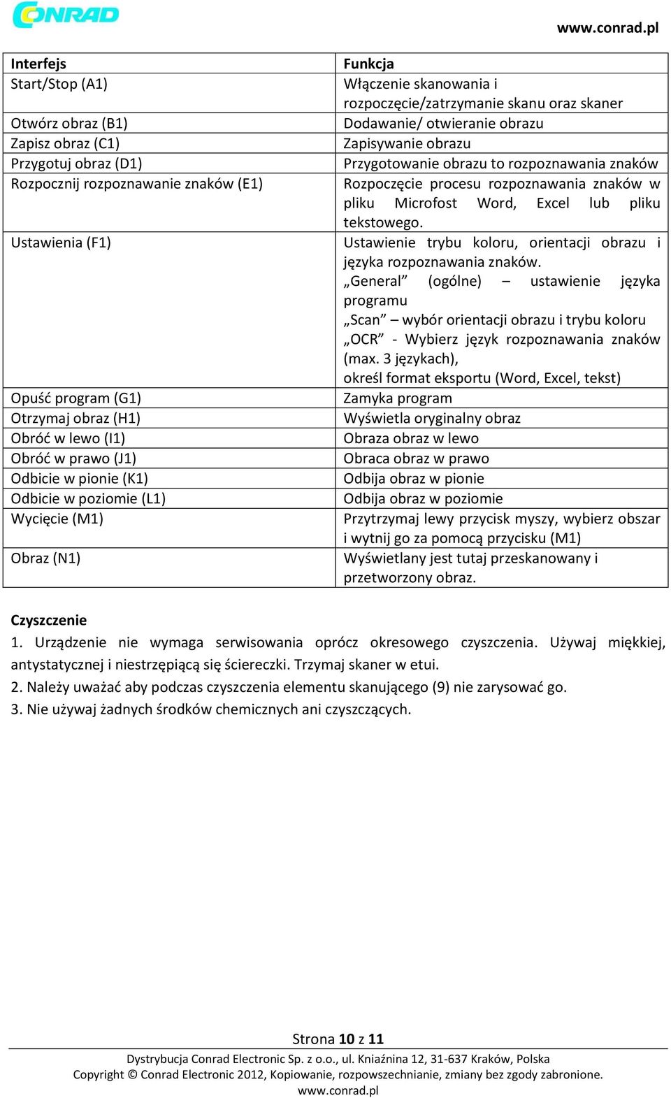 obrazu Przygotowanie obrazu to rozpoznawania znaków Rozpoczęcie procesu rozpoznawania znaków w pliku Microfost Word, Excel lub pliku tekstowego.