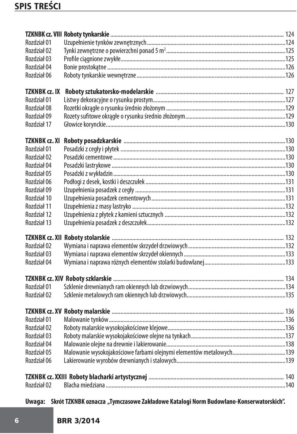 ..127 Rozdział 08 Rozetki okrągłe o rysunku średnio złożonym...129 Rozdział 09 Rozety sufitowe okrągłe o rysunku średnio złożonym...129 Rozdział 17 Głowice korynckie...130 TZKNBK cz.