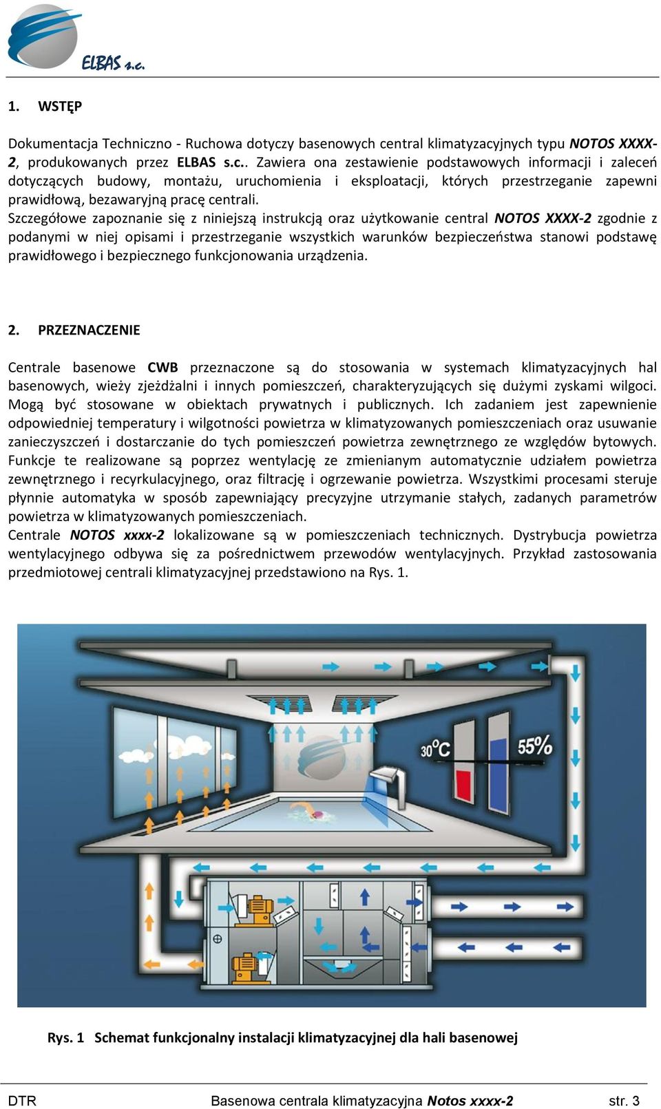 Szczegółowe zapoznanie się z niniejszą instrukcją oraz użytkowanie central NOTOS XXXX-2 zgodnie z podanymi w niej opisami i przestrzeganie wszystkich warunków bezpieczeostwa stanowi podstawę