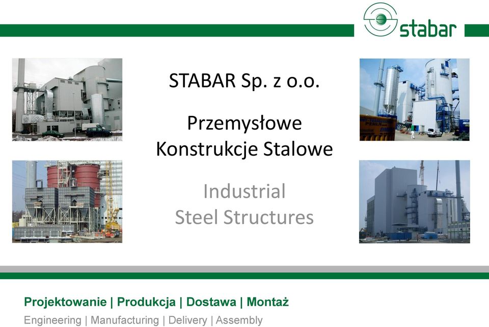 Industrial Steel Structures