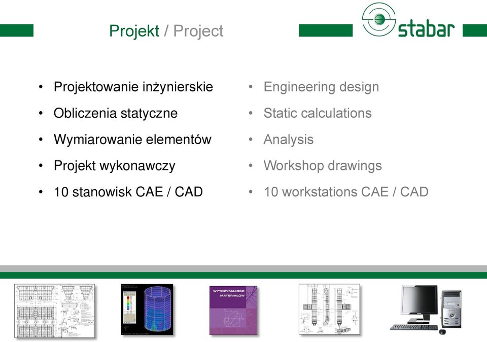 stanowisk CAE / CAD Engineering design Static