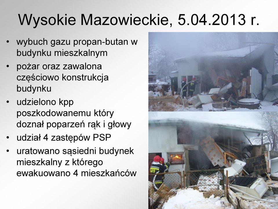 częściowo konstrukcja budynku udzielono kpp poszkodowanemu który doznał