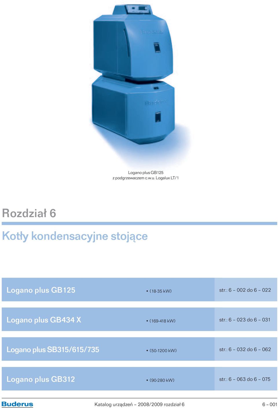 (18-35 kw) str.: 6 002 do 6 022 GB434 X (169-418 kw) str.