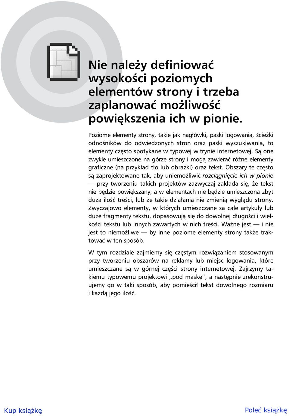 S one zwykle umieszczone na górze strony i mog zawiera ró ne elementy graficzne (na przyk ad t o lub obrazki) oraz tekst.