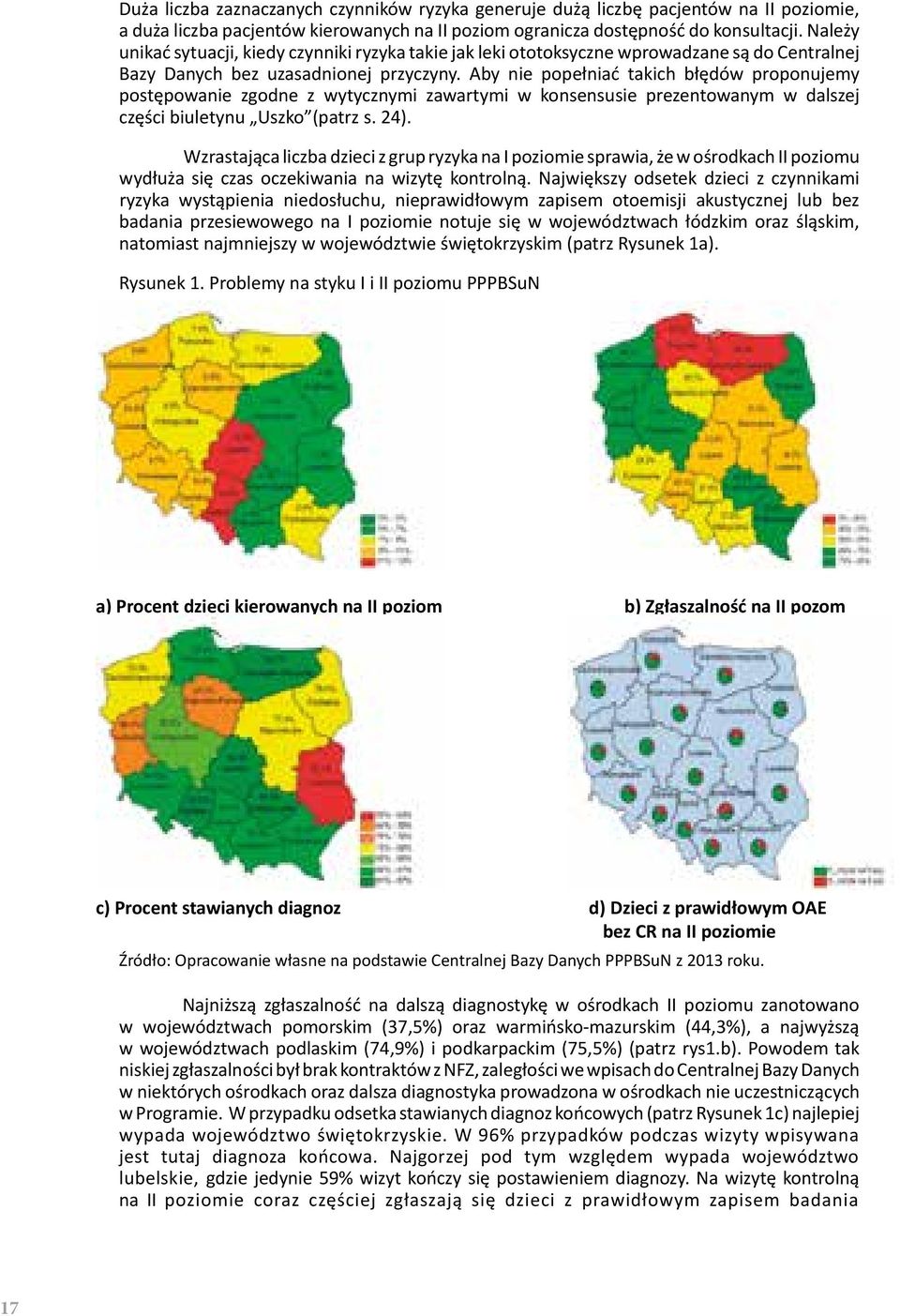 Aby nie popełniać takich błędów proponujemy postępowanie zgodne z wytycznymi zawartymi w konsensusie prezentowanym w dalszej części biuletynu Uszko (patrz s. 24).