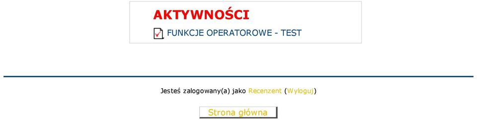 zalogowany(a) jako