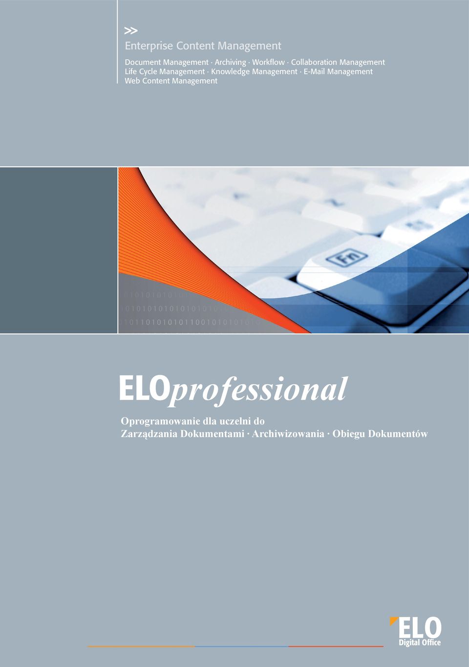 E-Mail Management Web Content Management ELOprofessional