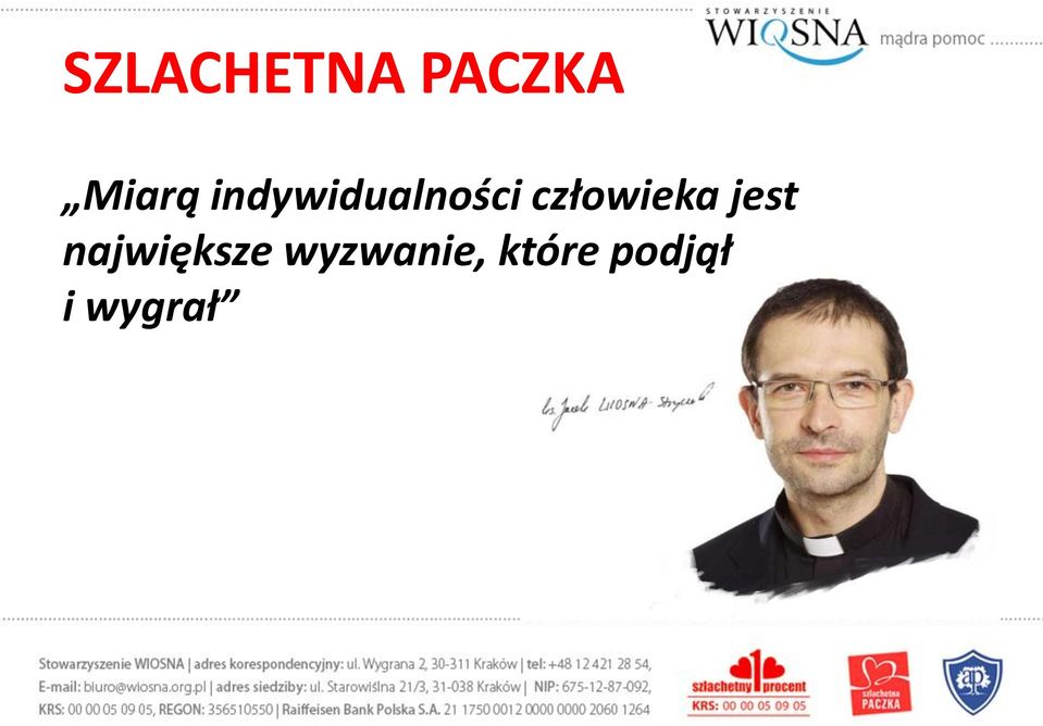 człowieka jest