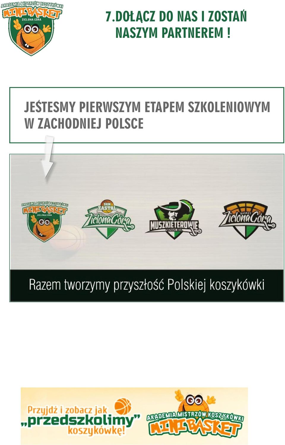 JESTESMY PIERWSZYM ETAPEM