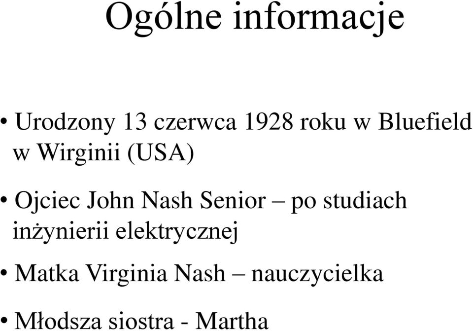 Senior po studiach inżynierii elektrycznej Matka