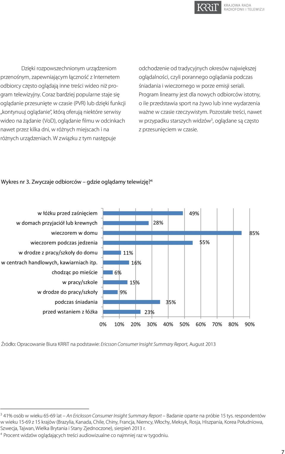 nawet przez kilka dni, w różnych miejscach i na różnych urządzeniach.