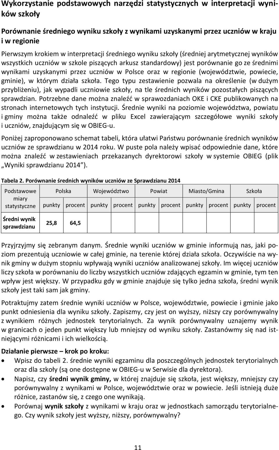 Polsce oraz w regionie (województwie, powiecie, gminie), w którym działa szkoła.