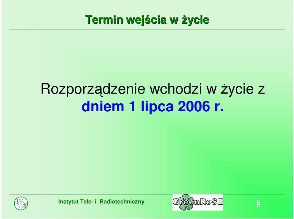 Rozporządzenie