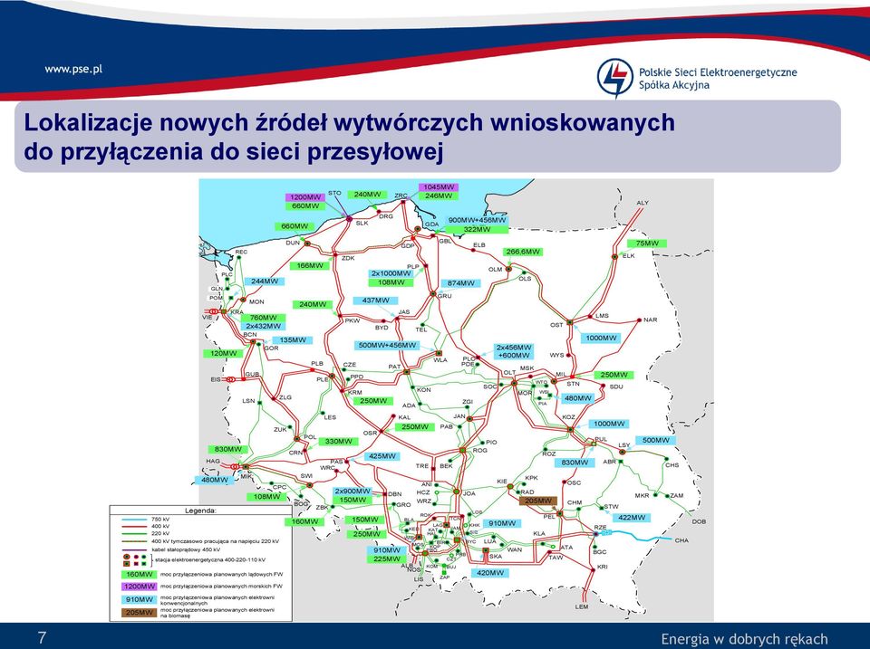 przyłączeniowa planowanych lądowych FW moc przyłączeniowa planowanych morskich FW moc przyłączeniowa planowanych elektrowni konwencjonalnych moc przyłączeniowa planowanych elektrowni na biomasę ZLG