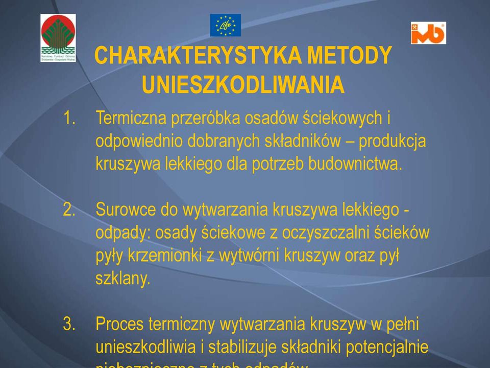 dla potrzeb budownictwa. 2.