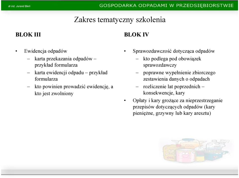 podlega pod obowiązek sprawozdawczy poprawne wypełnienie zbiorczego zestawienia danych o odpadach rozliczenie lat poprzednich