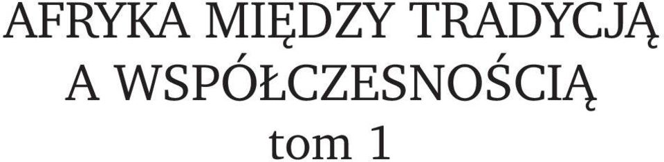 TRADYCJĄ A