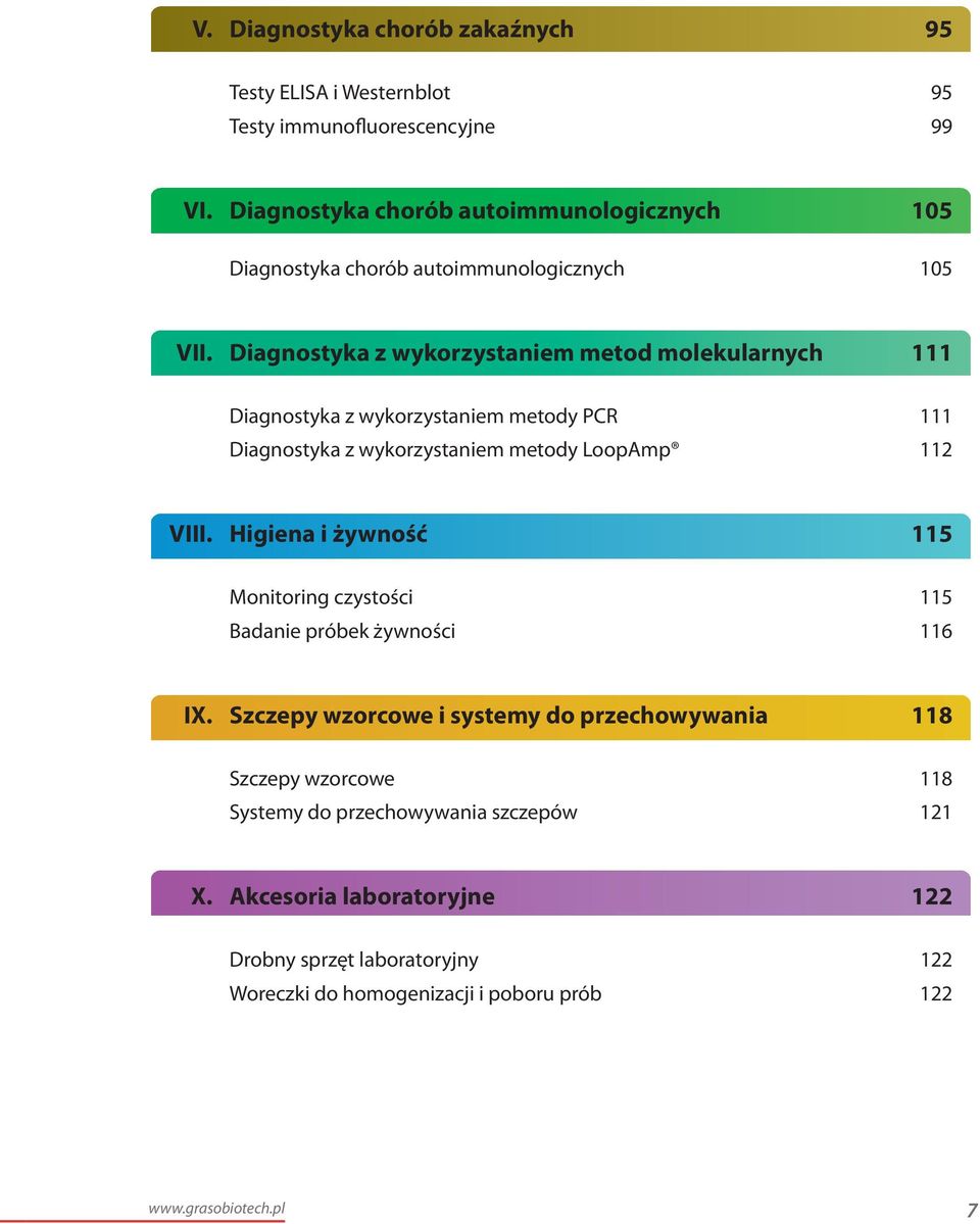 Diagnostyka z wykorzystaniem metod molekularnych 111 Diagnostyka z wykorzystaniem metody PCR 111 Diagnostyka z wykorzystaniem metody LoopAmp 112 VIII.