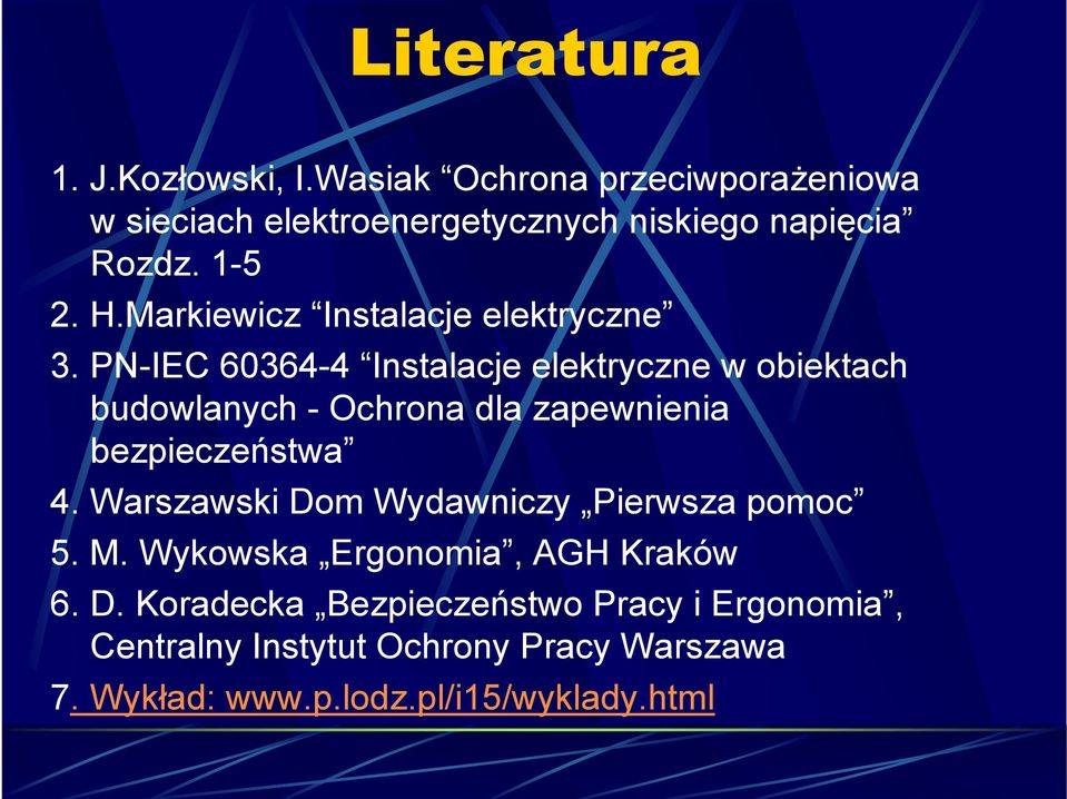 PN-IEC 60364-4 Instalacje elektryczne w obiektach budowlanych - Ochrona dla zapewnienia bezpieczeństwa 4.