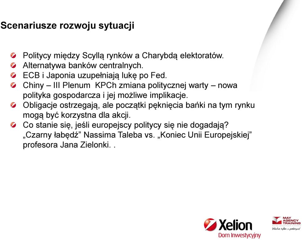 Chiny III Plenum KPCh zmiana politycznej warty nowa polityka gospodarcza i jej możliwe implikacje.