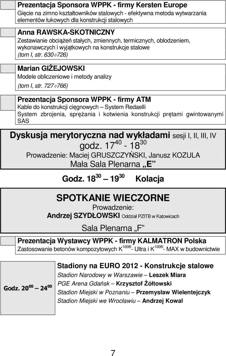 630 726) Marian GIŻEJOWSKI Modele obliczeniowe i metody analizy (tom I, str.