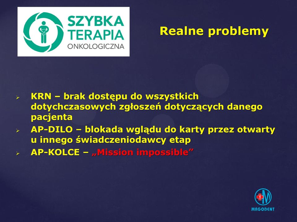 pacjenta AP-DILO blokada wglądu do karty przez