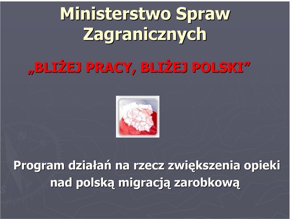 Program działań na rzecz