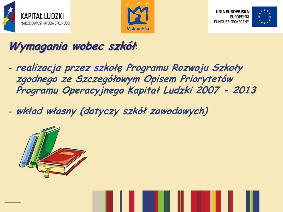 Opisem Priorytetów Programu Operacyjnego Kapitał