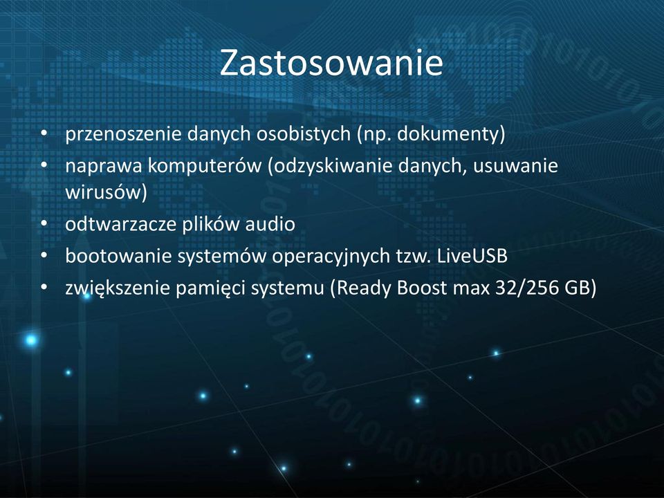 wirusów) odtwarzacze plików audio bootowanie systemów