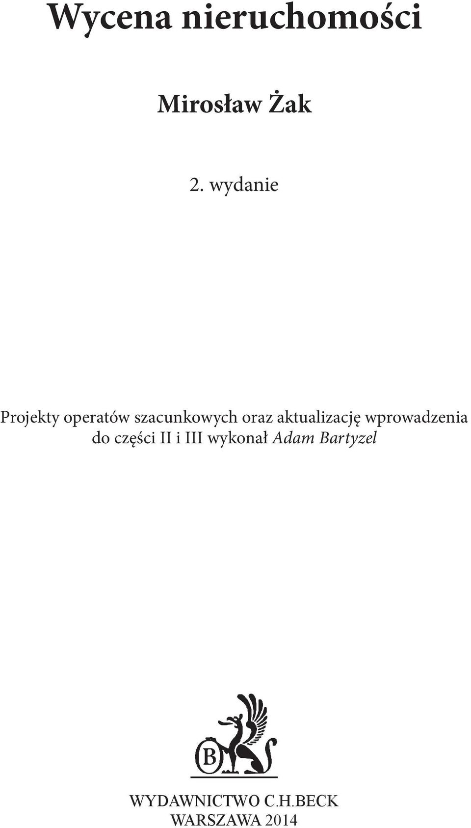 aktualizację wprowadzenia do części II i III