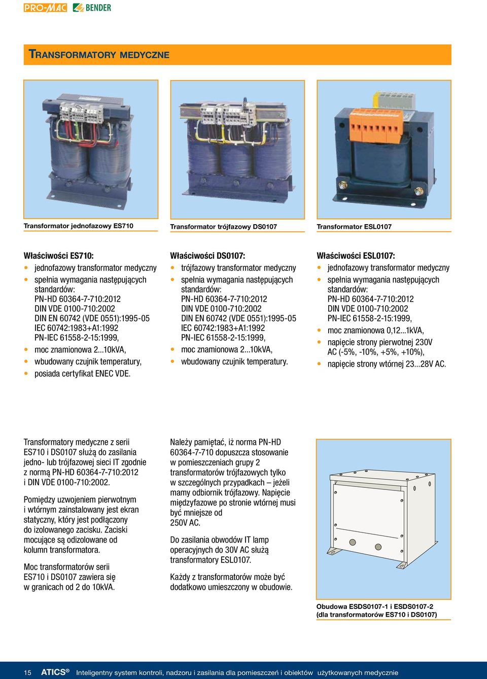 ..10kVA, wbudowany czujnik temperatury,