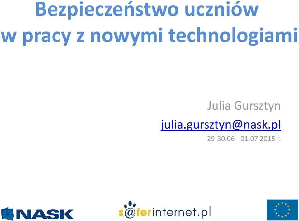 Julia Gursztyn julia.