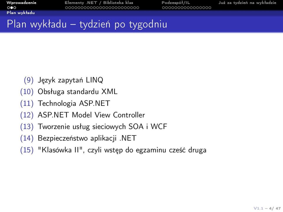 NET Model View Controller (13) Tworzenie usług sieciowych SOA i WCF (14)